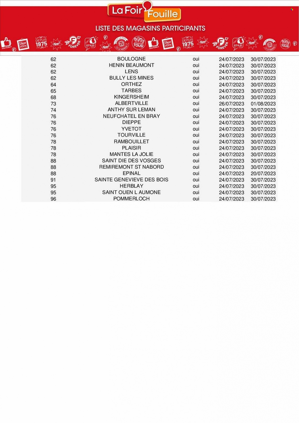 Catalogue La Foir'Fouille - 24/07/2023 - 30/07/2023. Page 14