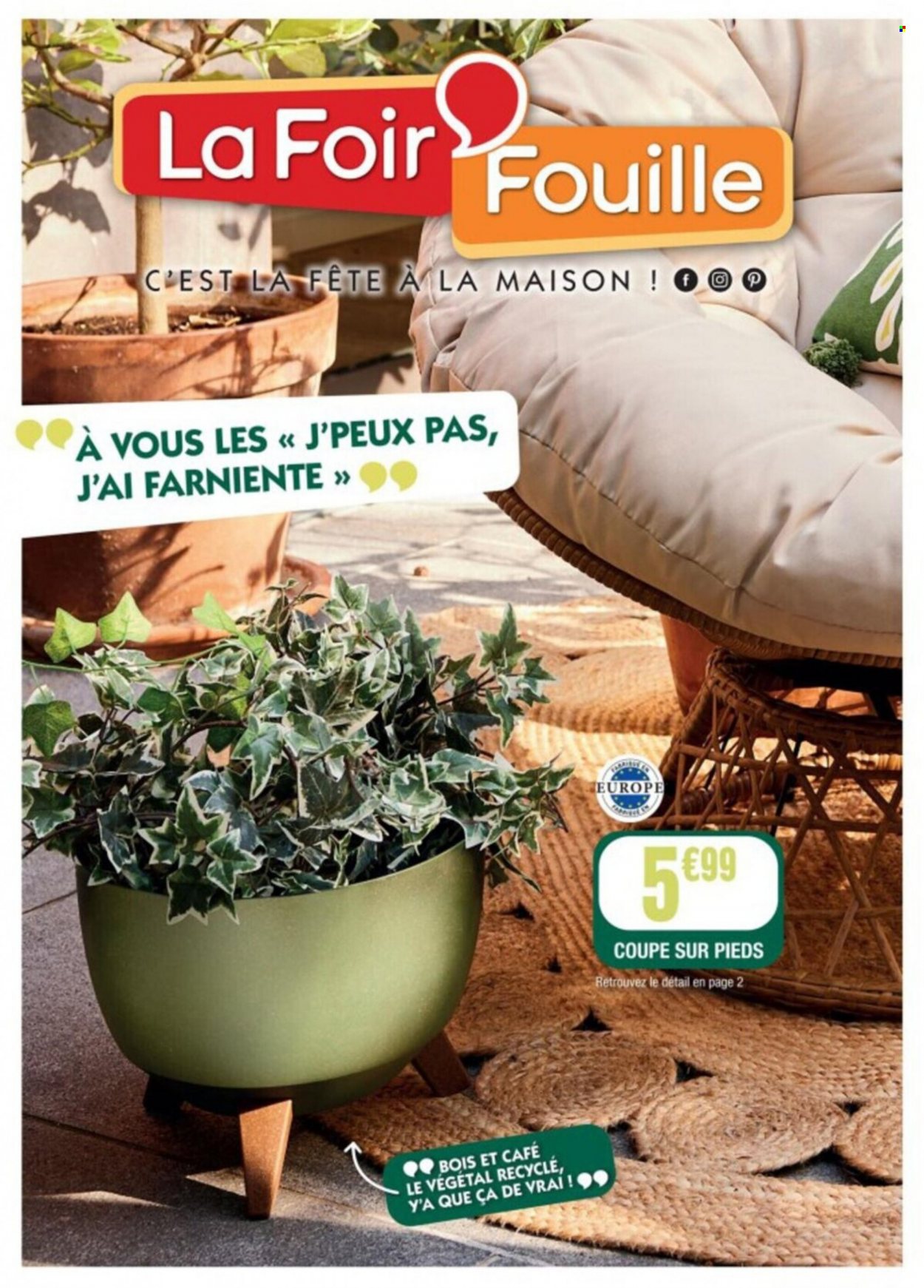 Catalogue La Foir'Fouille - 05/06/2023 - 30/06/2023. Page 1