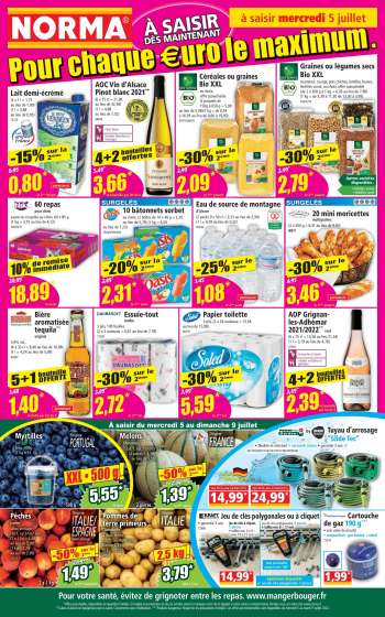 Catalogue Norma - 05/07/2023 - 11/07/2023.