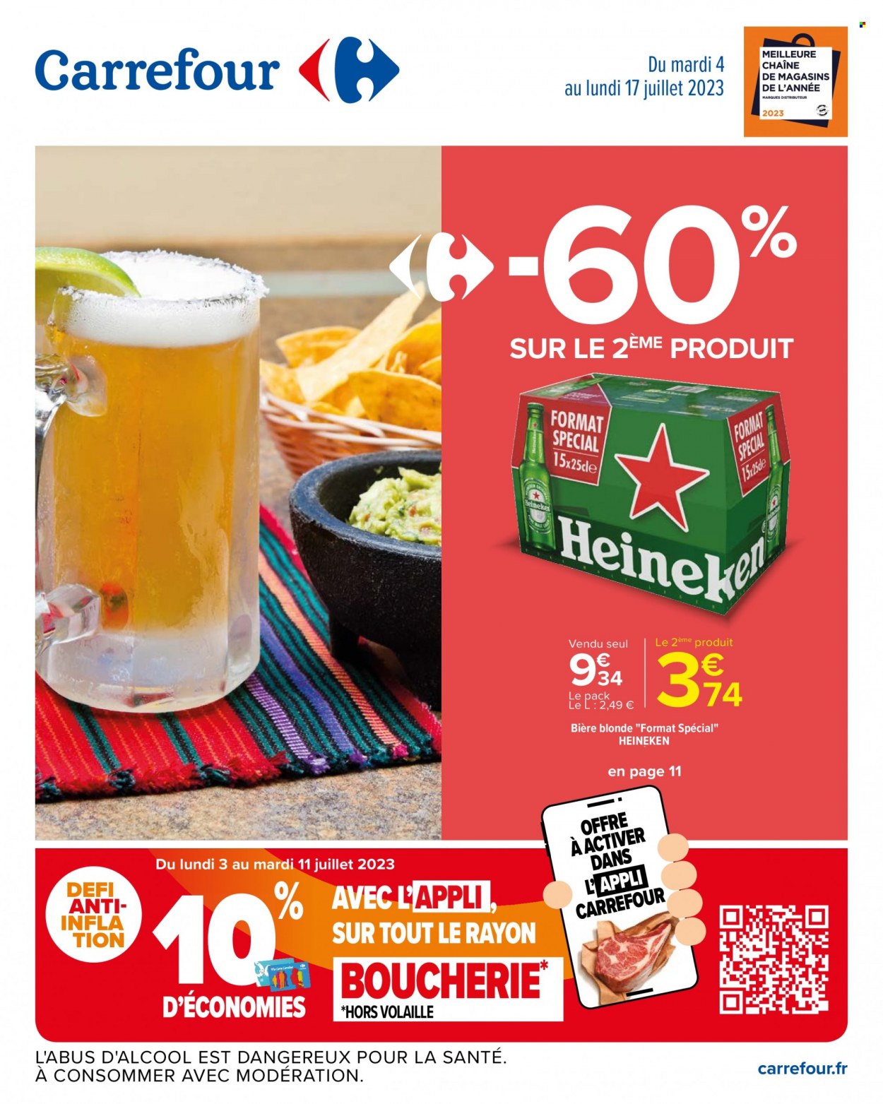 Catalogue Carrefour Hypermarchés - 04/07/2023 - 17/07/2023. Page 1