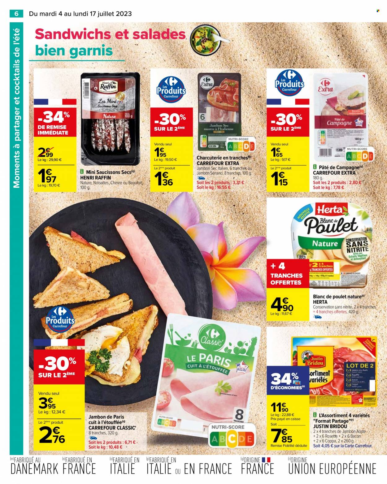 Catalogue Carrefour Hypermarchés - 04/07/2023 - 17/07/2023. Page 8