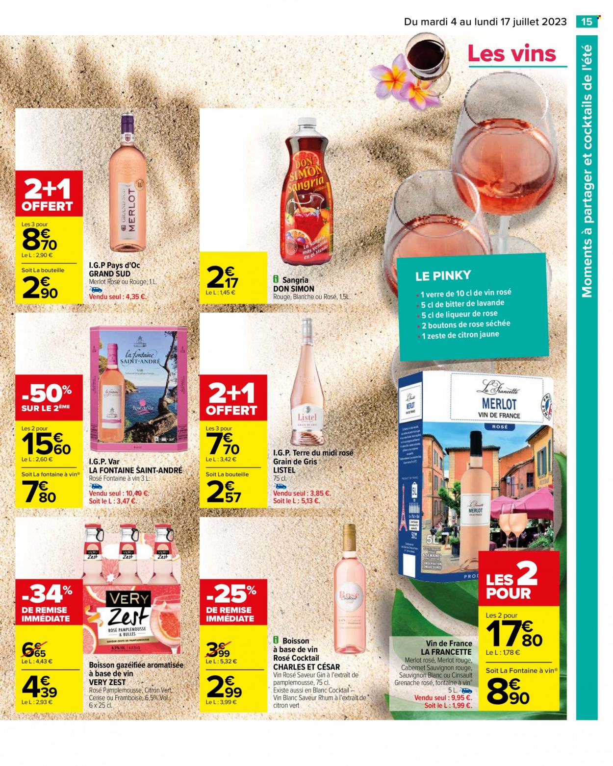 Catalogue Carrefour Hypermarchés - 04/07/2023 - 17/07/2023. Page 17