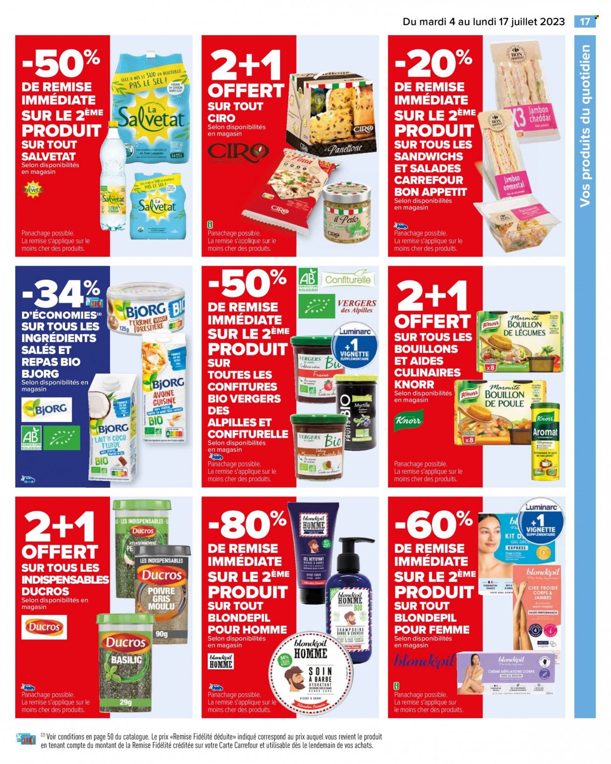 Catalogue Carrefour Hypermarchés - 04/07/2023 - 17/07/2023. Page 19