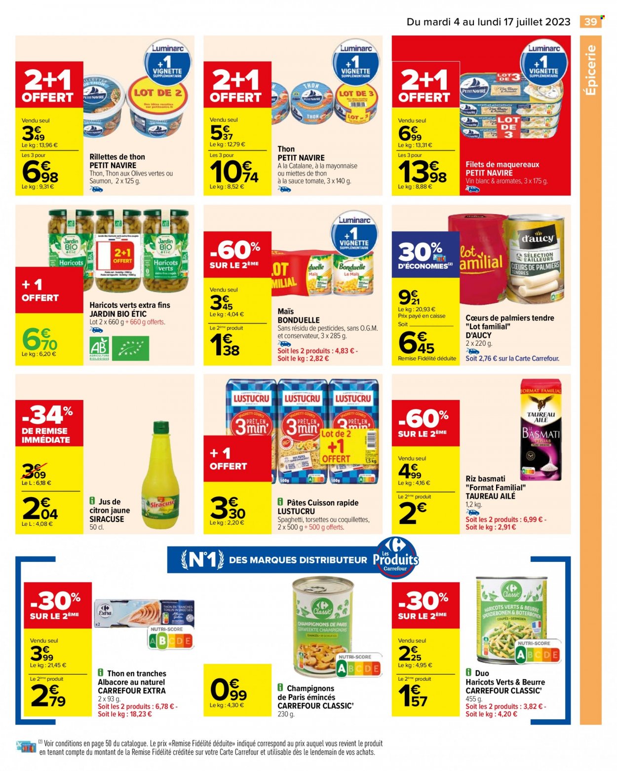 Catalogue Carrefour Hypermarchés - 04/07/2023 - 17/07/2023. Page 43