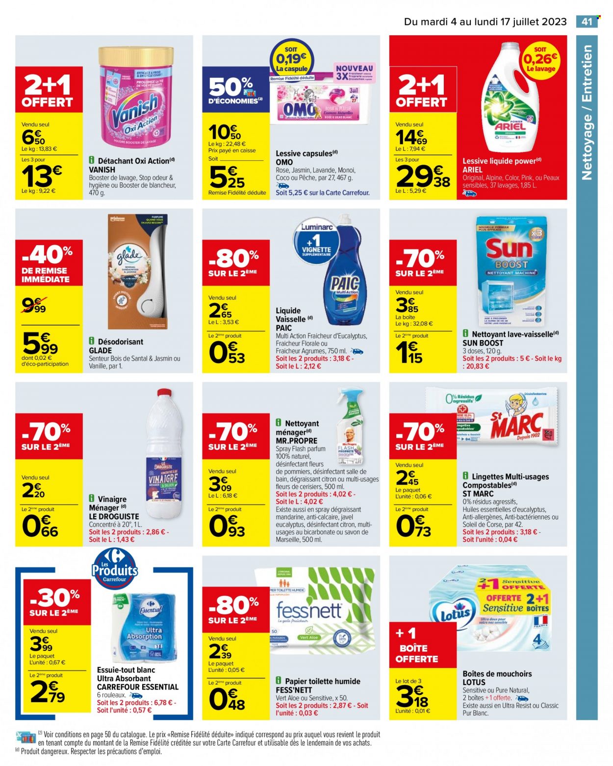 Catalogue Carrefour Hypermarchés - 04/07/2023 - 17/07/2023. Page 45