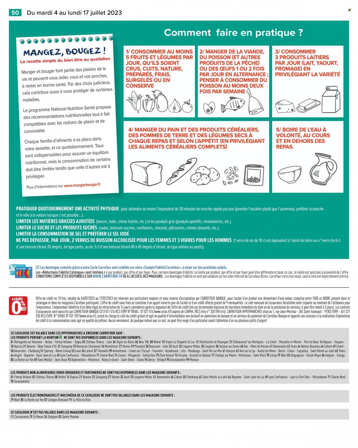 Catalogue Carrefour Hypermarchés - 04/07/2023 - 17/07/2023. Page 58