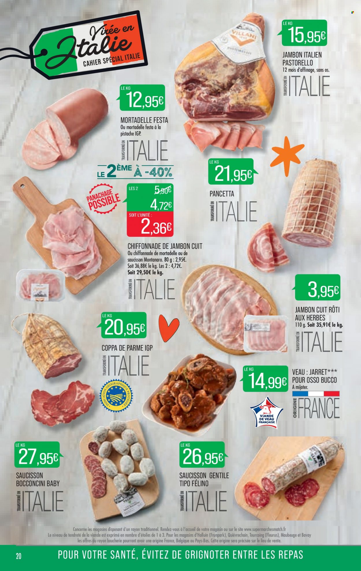 Catalogue Supermarché Match - 04/07/2023 - 09/07/2023. Page 20