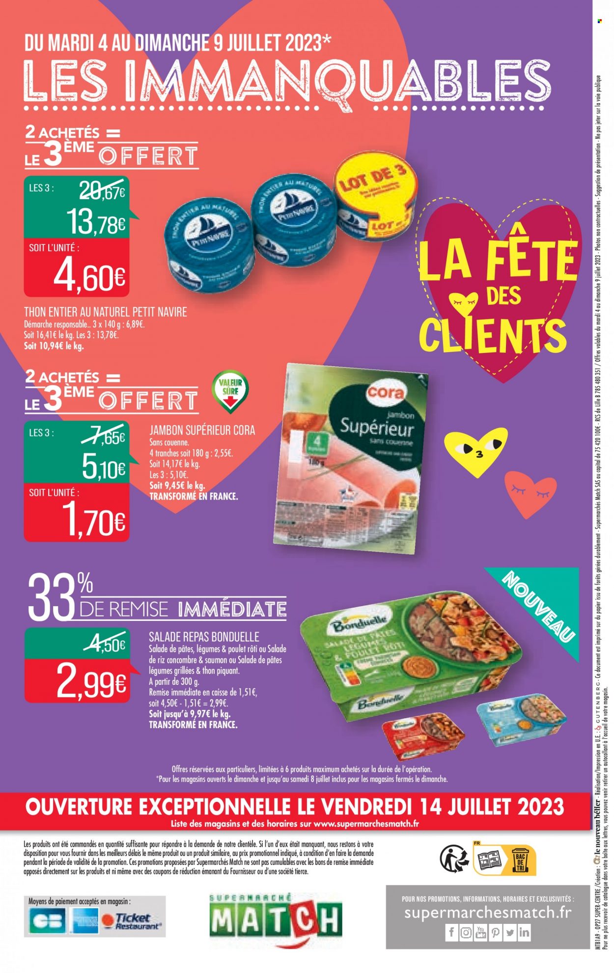 Catalogue Supermarché Match - 04/07/2023 - 09/07/2023. Page 28