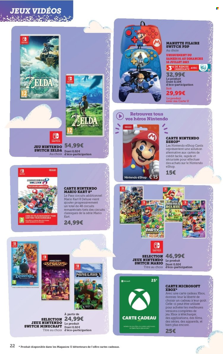 Catalogue SUPER U - 01/07/2023 - 14/08/2023. Page 22