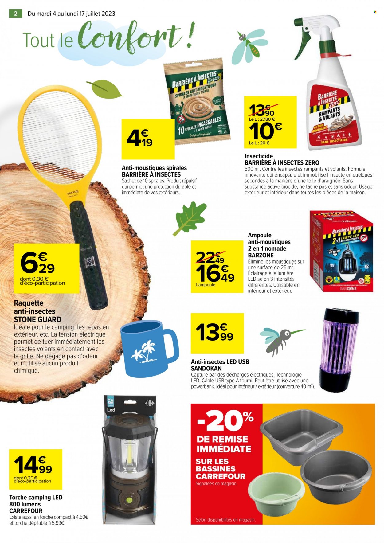 Catalogue Carrefour Hypermarchés - 04/07/2023 - 17/07/2023. Page 2
