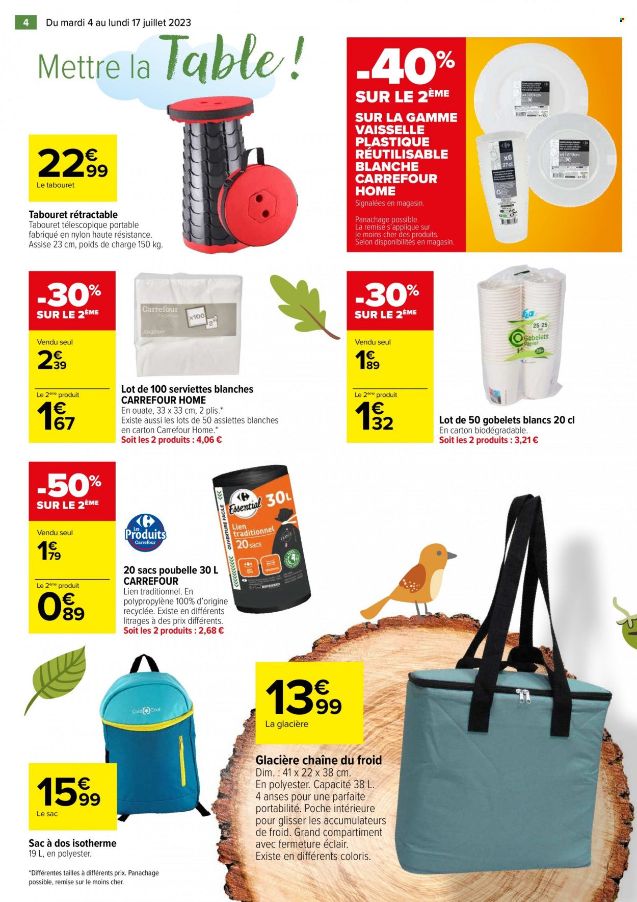 Catalogue Carrefour Hypermarchés - 04/07/2023 - 17/07/2023. Page 4