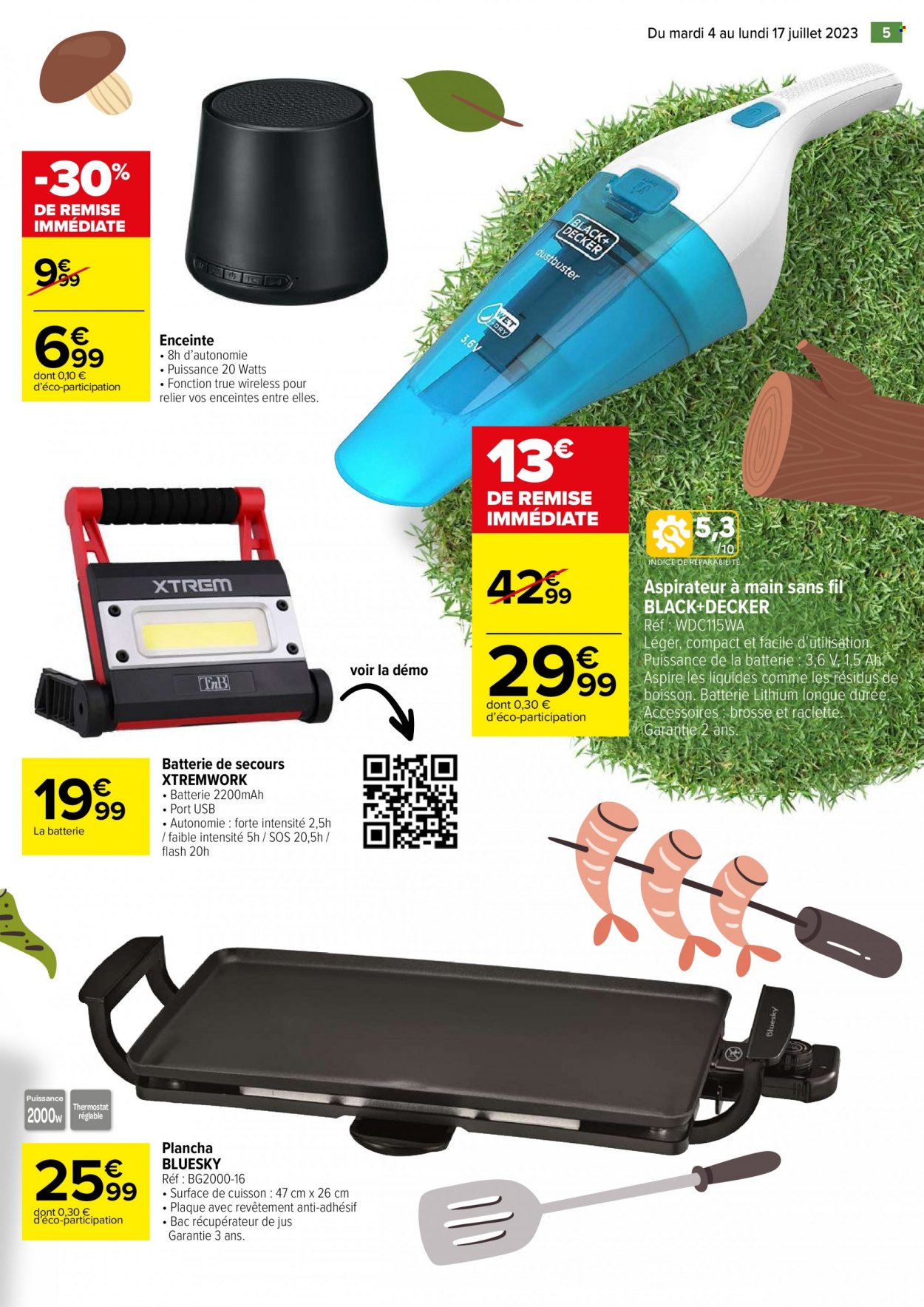 Catalogue Carrefour Hypermarchés - 04/07/2023 - 17/07/2023. Page 5