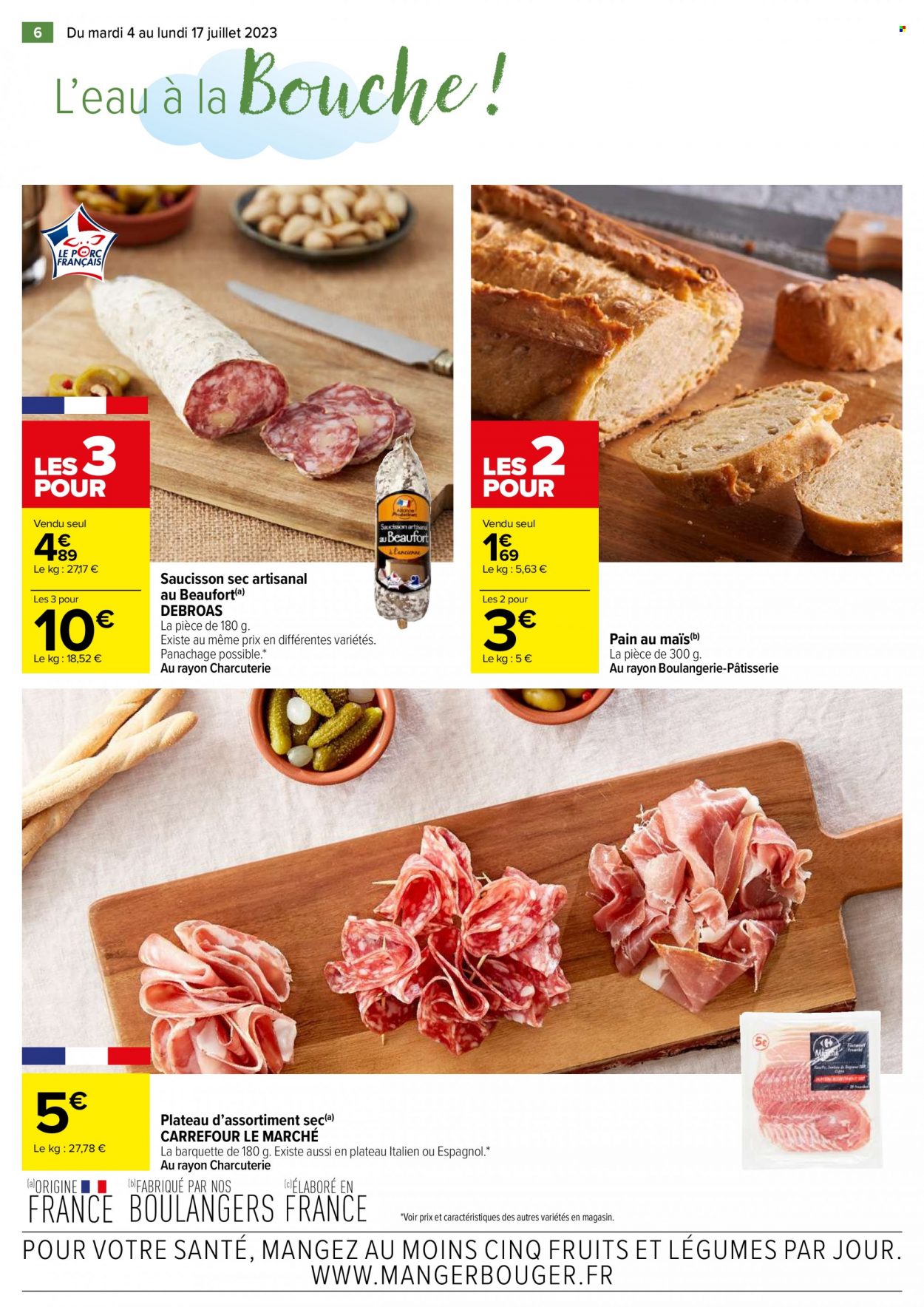 Catalogue Carrefour Hypermarchés - 04/07/2023 - 17/07/2023. Page 6