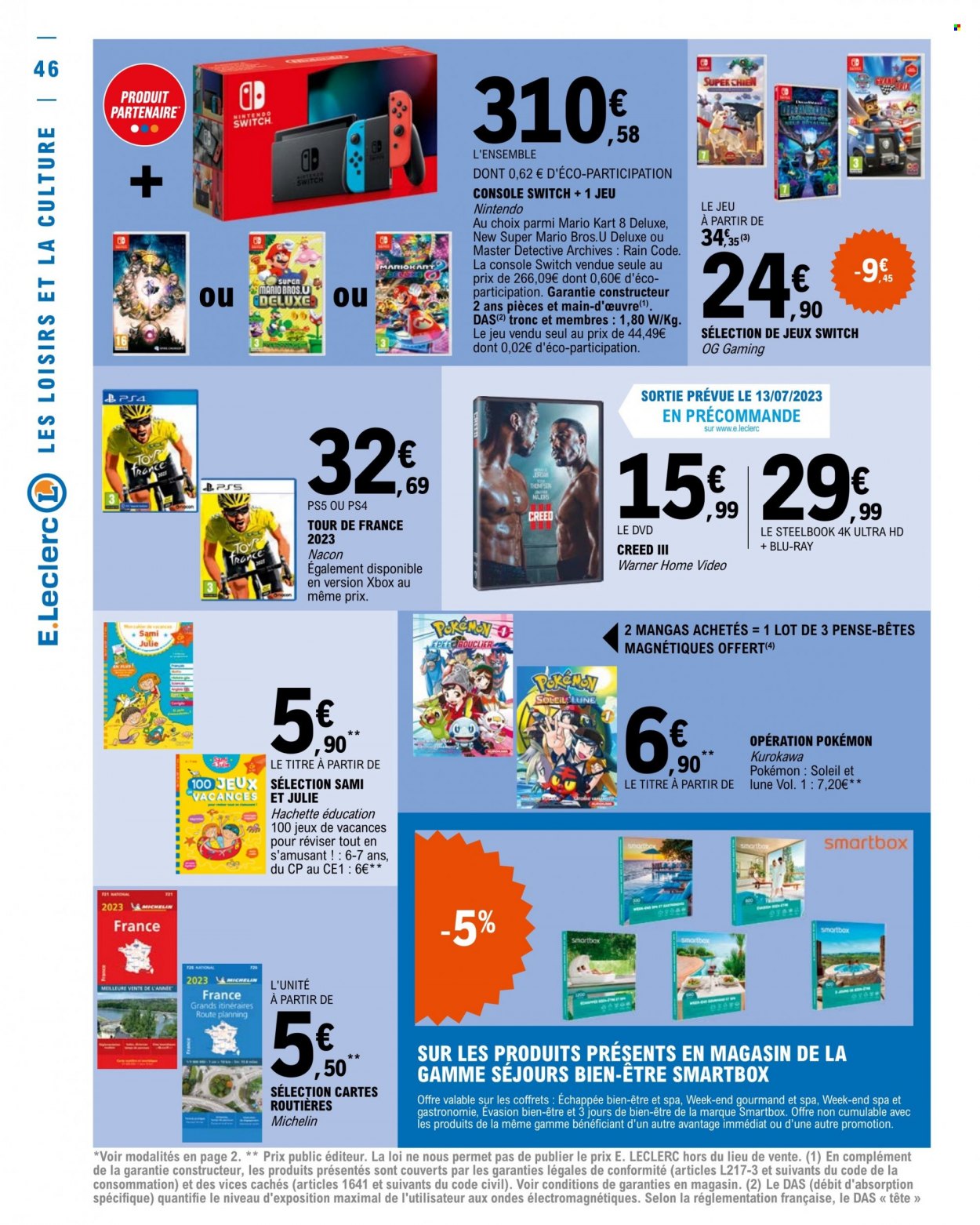 Catalogue E.Leclerc - 04/07/2023 - 15/07/2023. Page 46