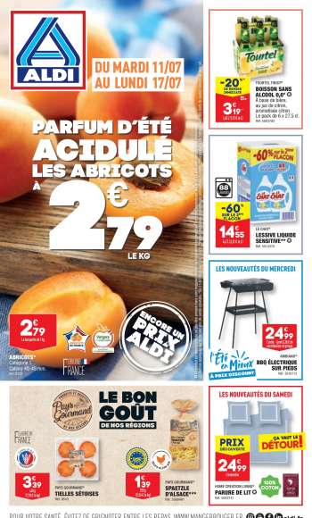 Catalogue ALDI - 11/07/2023 - 17/07/2023.