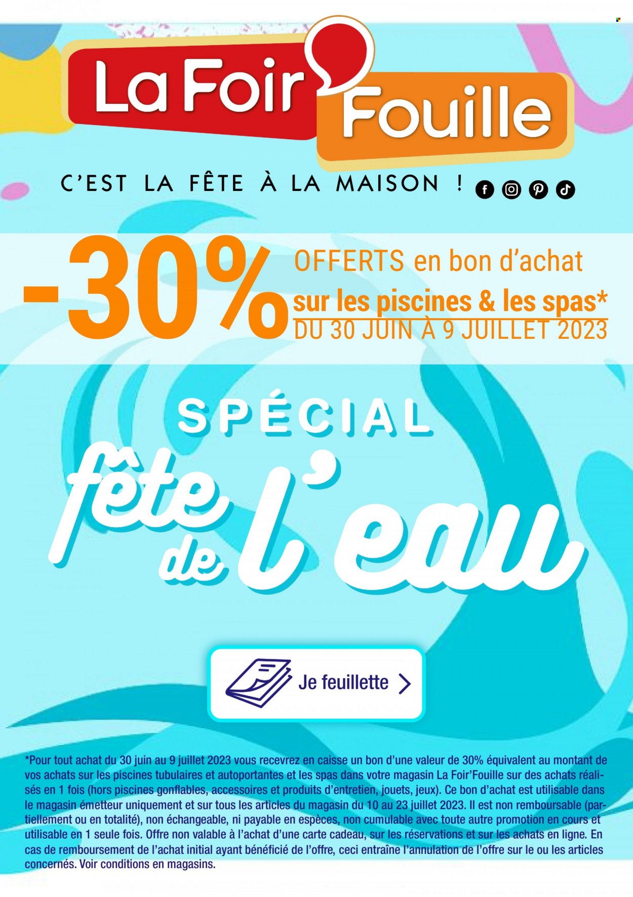 Catalogue La Foir'Fouille - 30/06/2023 - 09/07/2023. Page 1