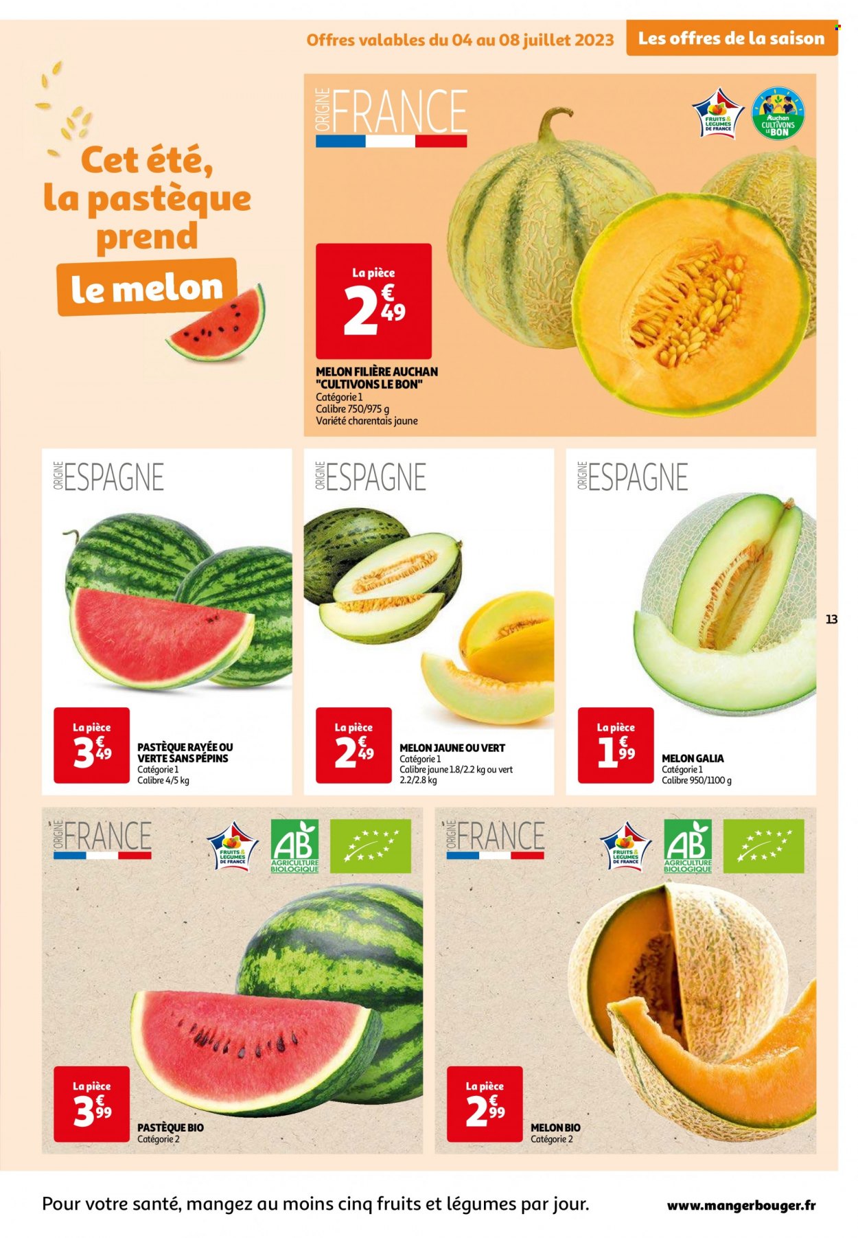 Catalogue Auchan - 04/07/2023 - 10/07/2023. Page 13