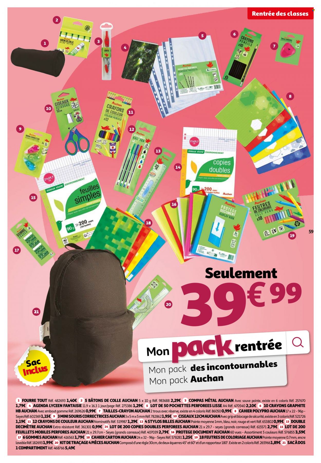 Catalogue Auchan - 04/07/2023 - 10/07/2023. Page 61