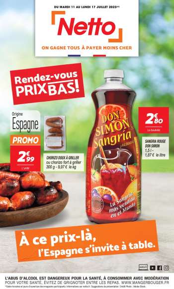Catalogue Netto - 11/07/2023 - 17/07/2023.