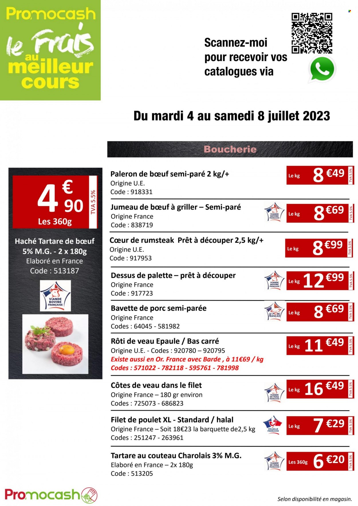 Catalogue Promocash - 04/07/2023 - 08/07/2023. Page 1