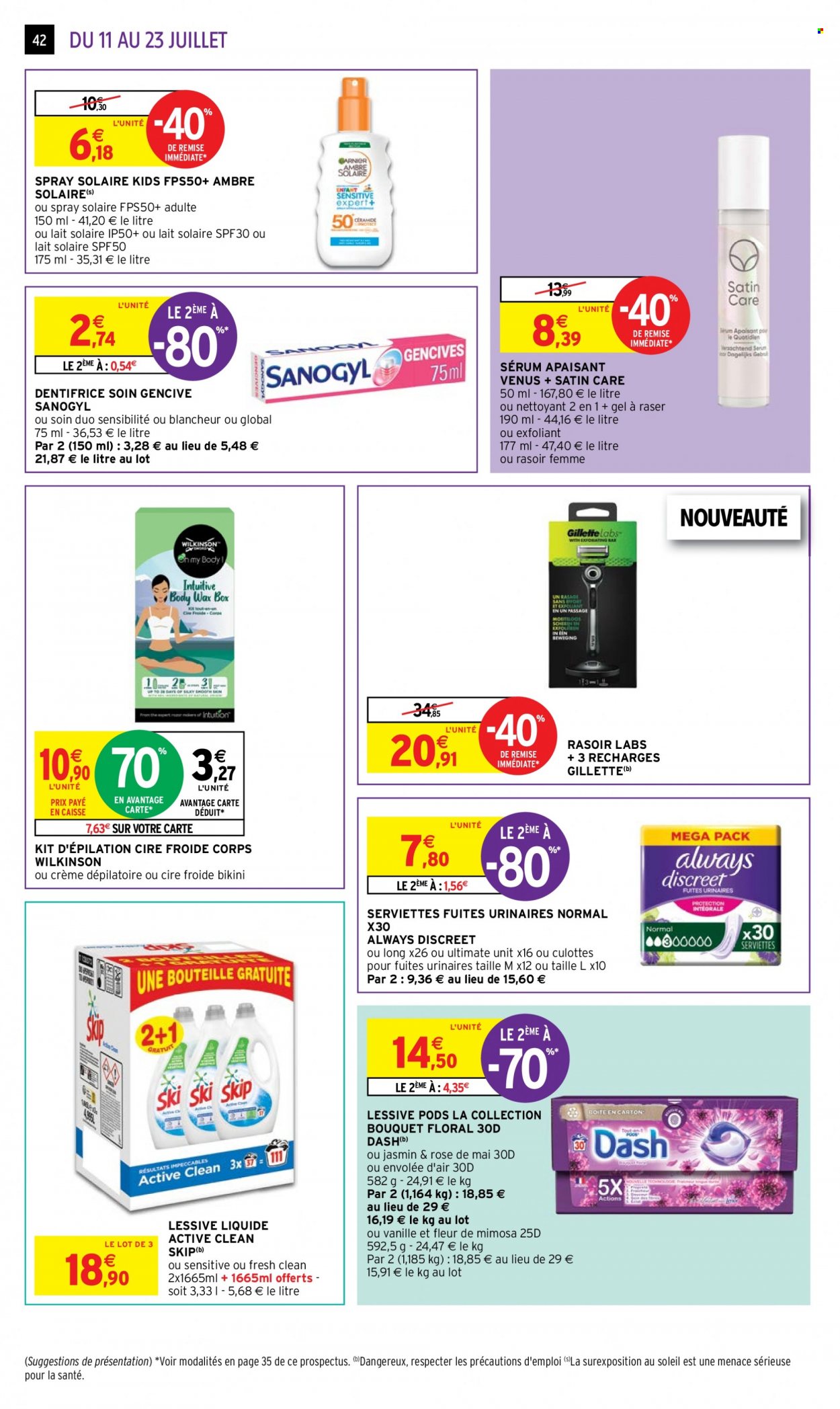 Catalogue Intermarché Hyper - 11/07/2023 - 23/07/2023. Page 42