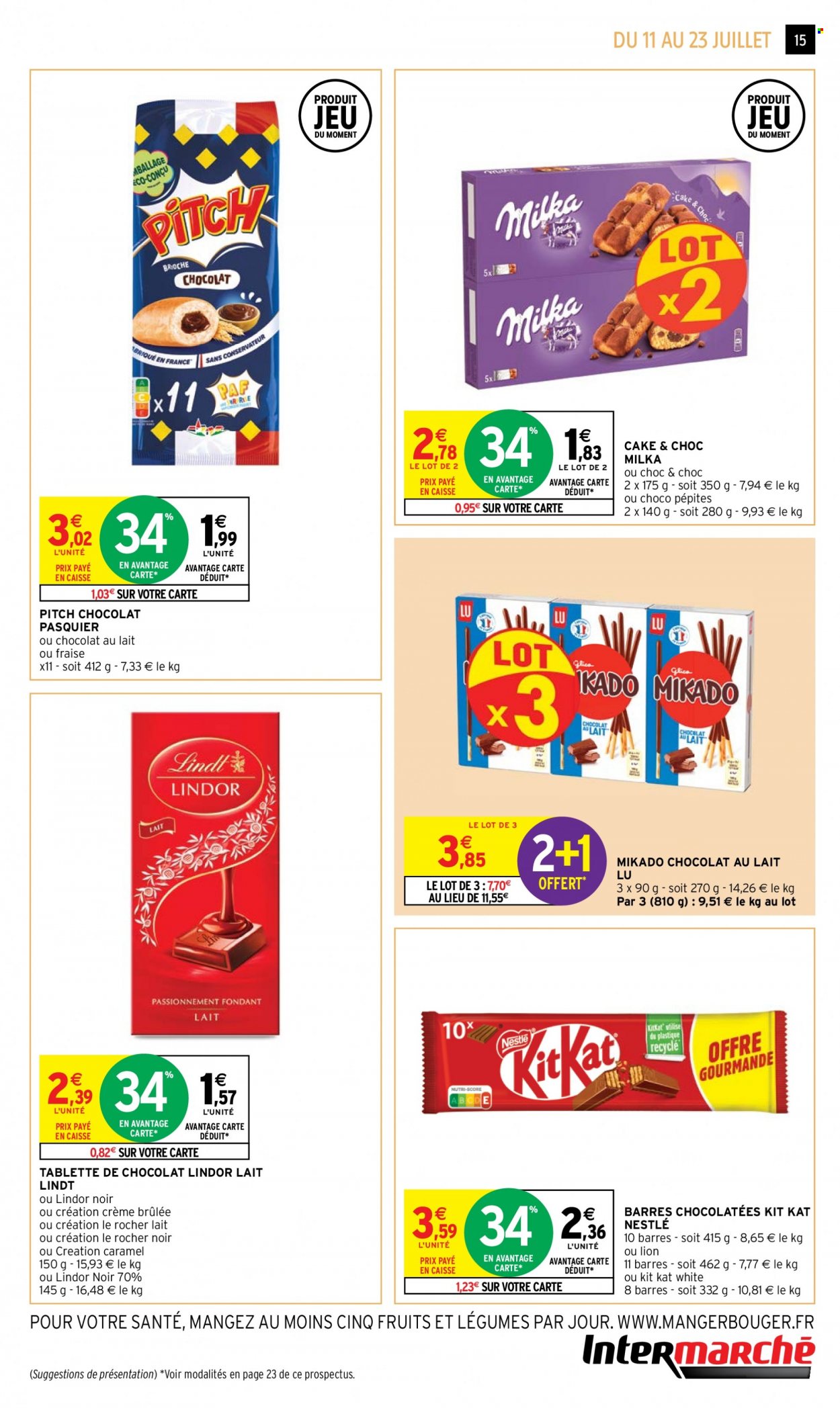 Catalogue Intermarché Contact - 11/07/2023 - 23/07/2023. Page 15