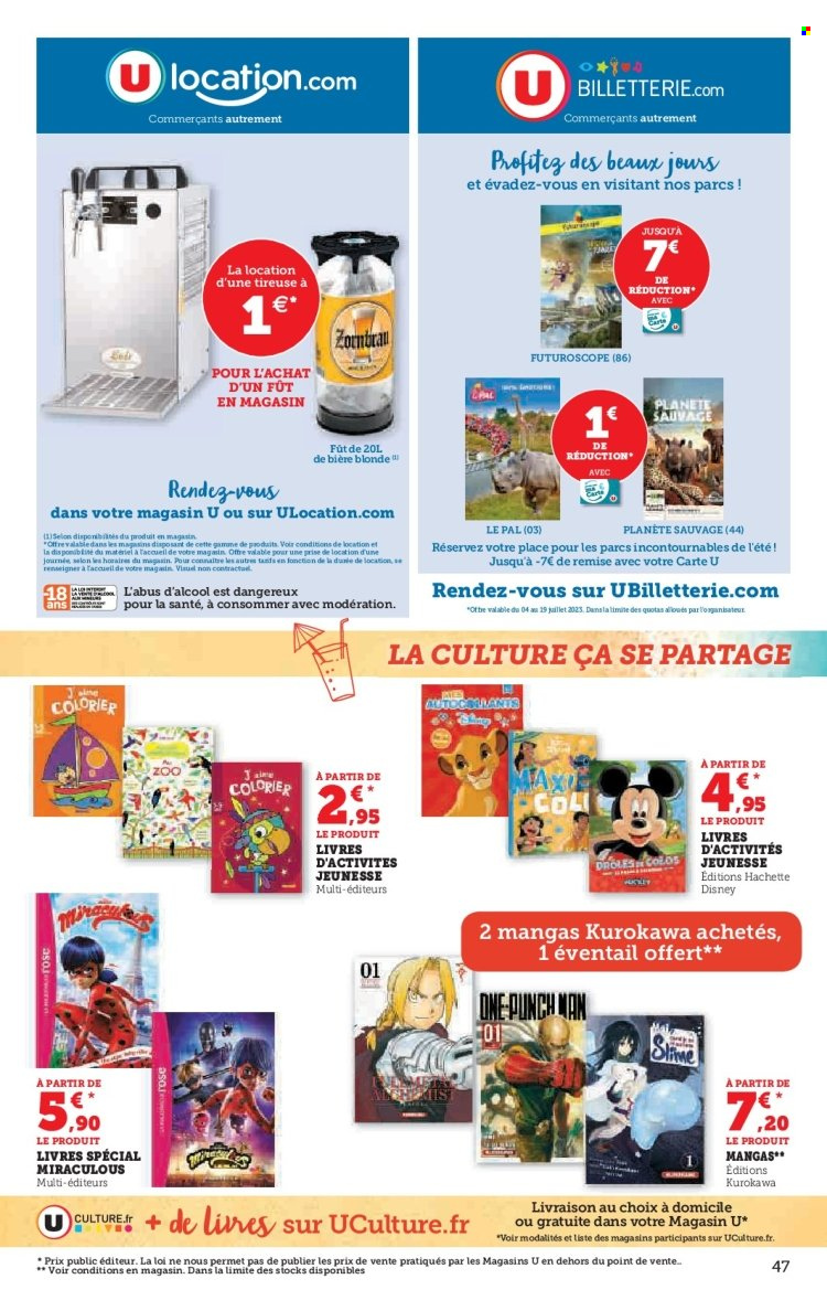 Catalogue SUPER U - 04/07/2023 - 16/07/2023. Page 47