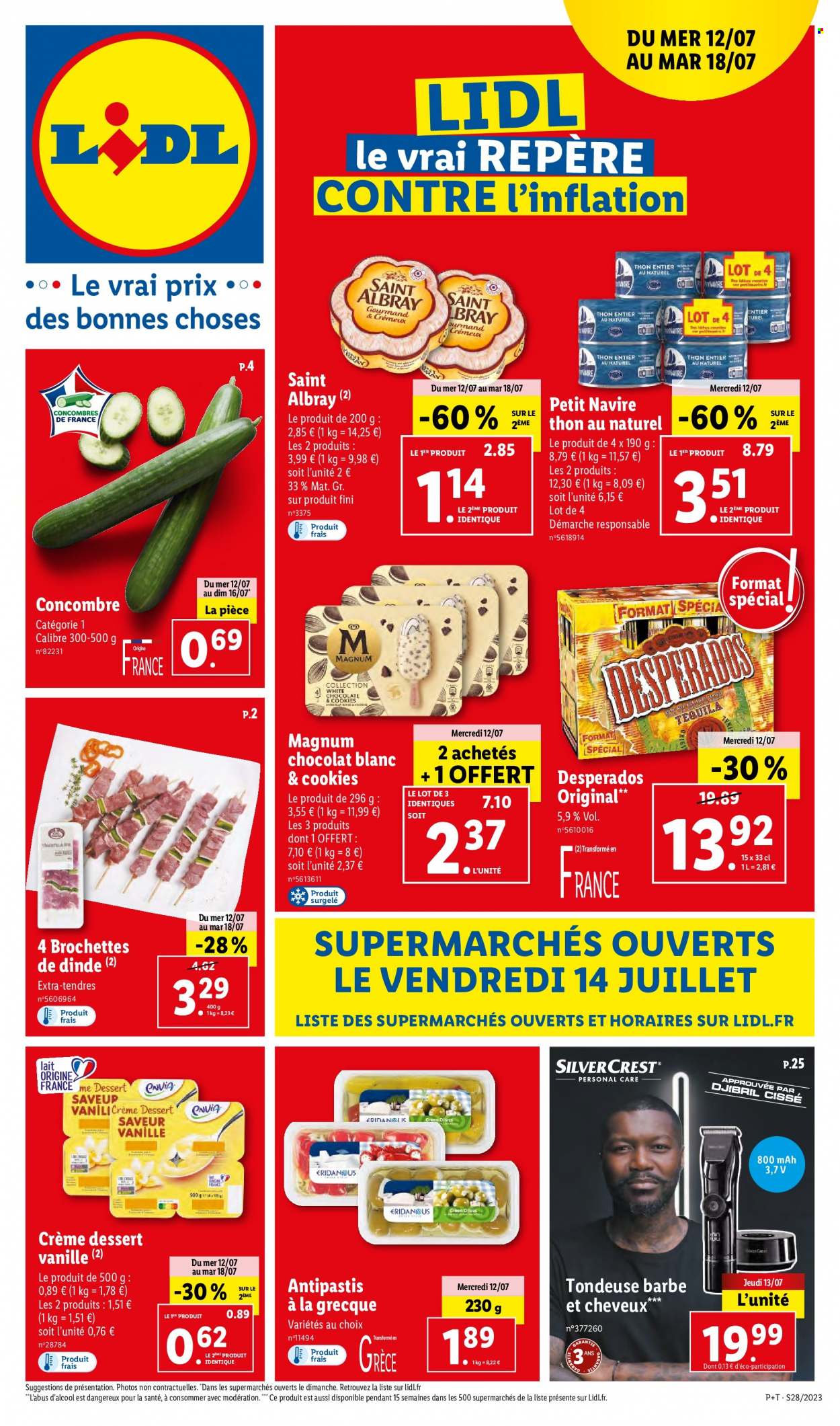 Catalogue Lidl - 12/07/2023 - 18/07/2023. Page 1