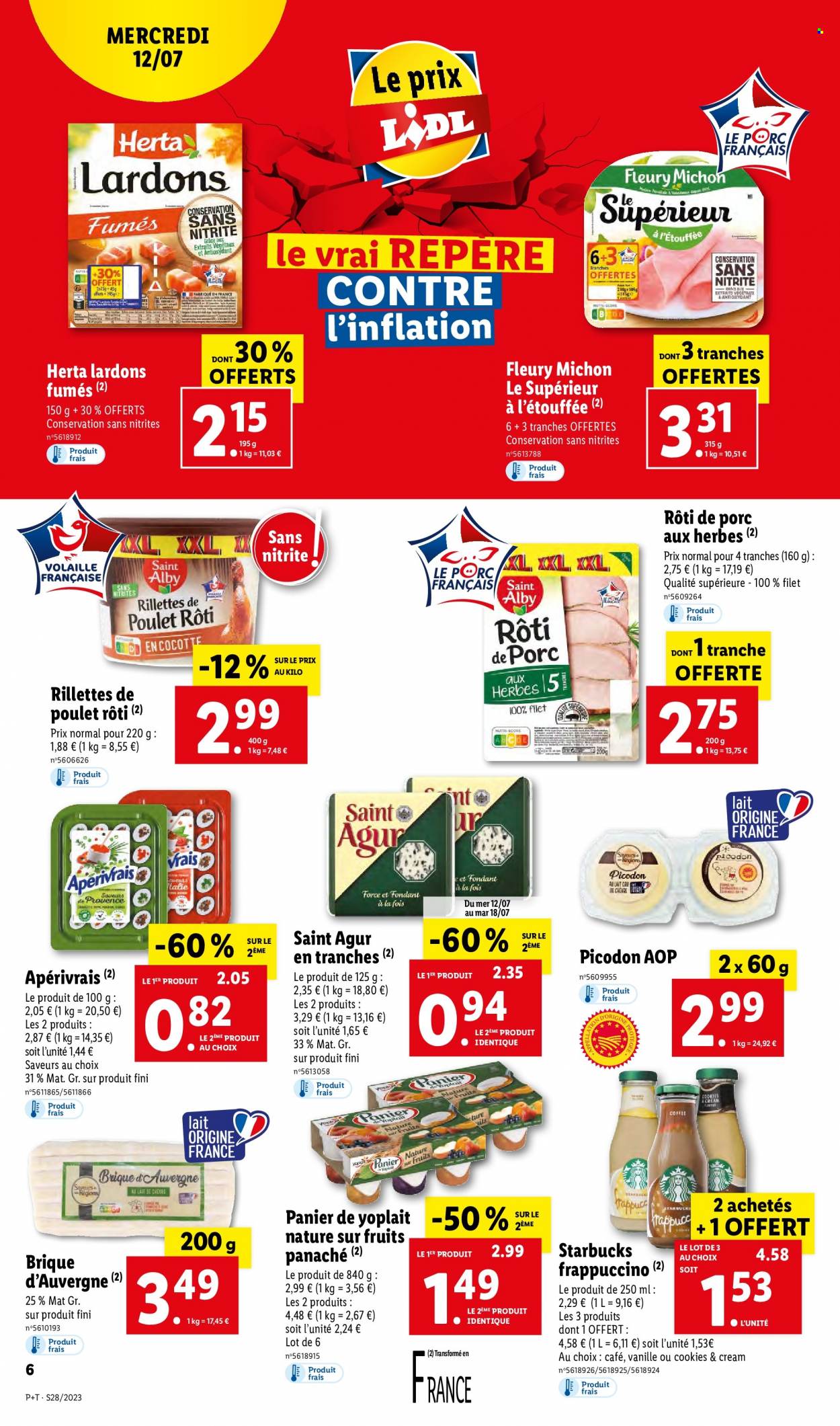 Catalogue Lidl - 12/07/2023 - 18/07/2023. Page 6