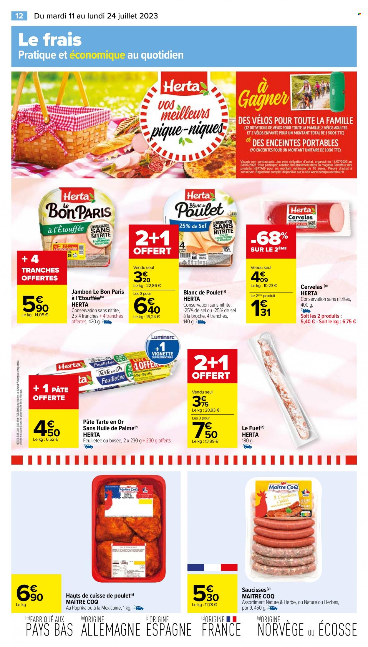Catalogue Carrefour Hypermarchés - 11/07/2023 - 24/07/2023. Page 14