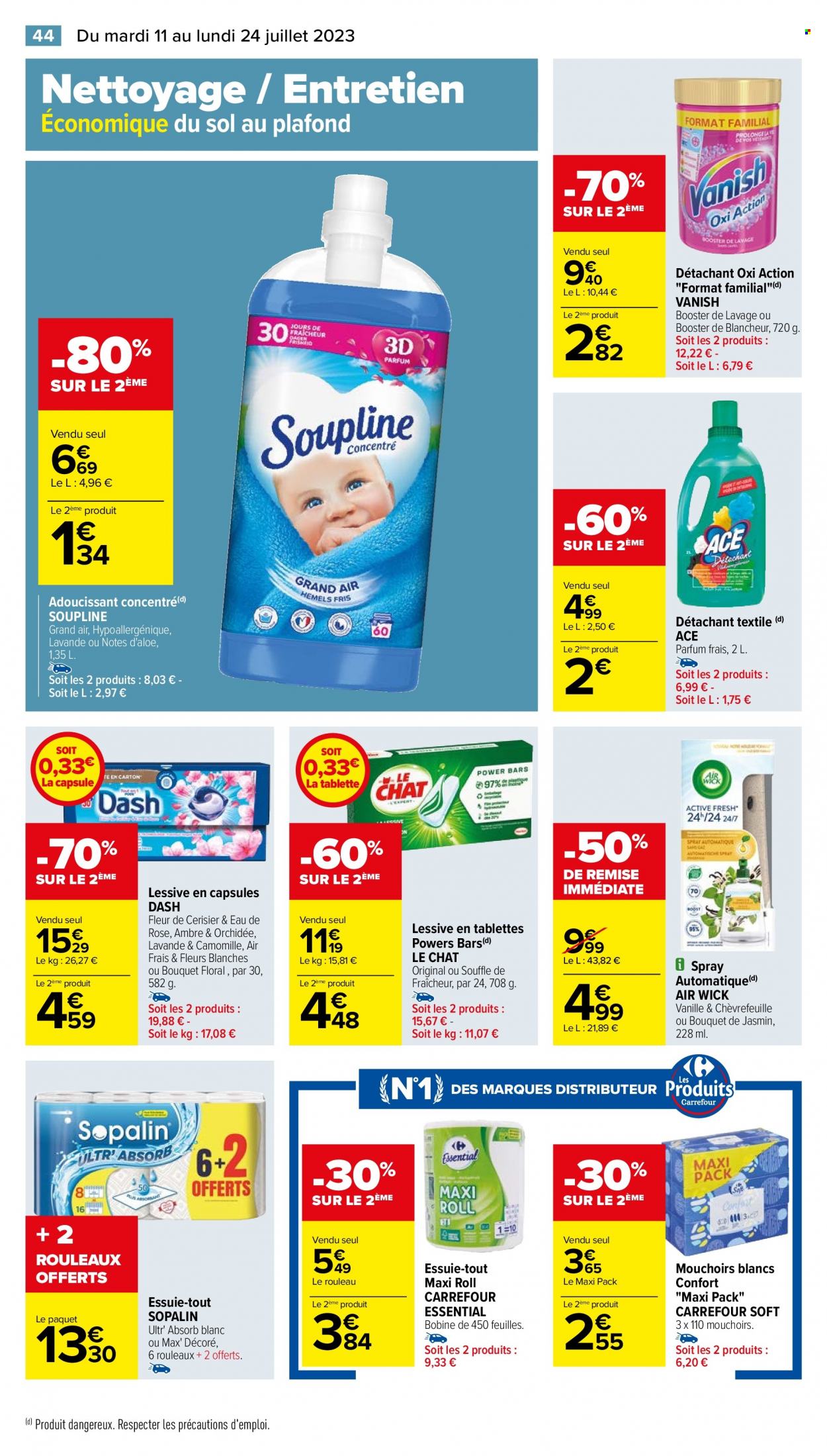Catalogue Carrefour Hypermarchés - 11/07/2023 - 24/07/2023. Page 46