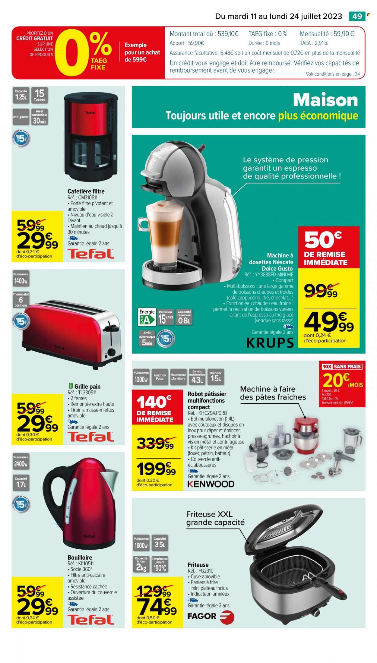 Catalogue Carrefour Hypermarchés - 11/07/2023 - 24/07/2023. Page 51