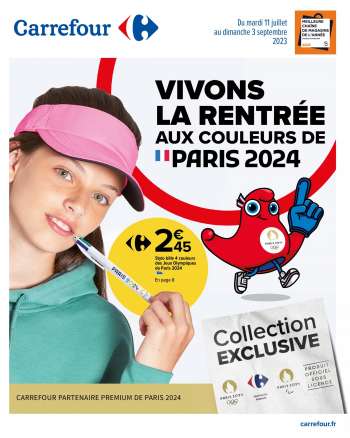Catalogue Carrefour Hypermarchés - 11/07/2023 - 03/09/2023.