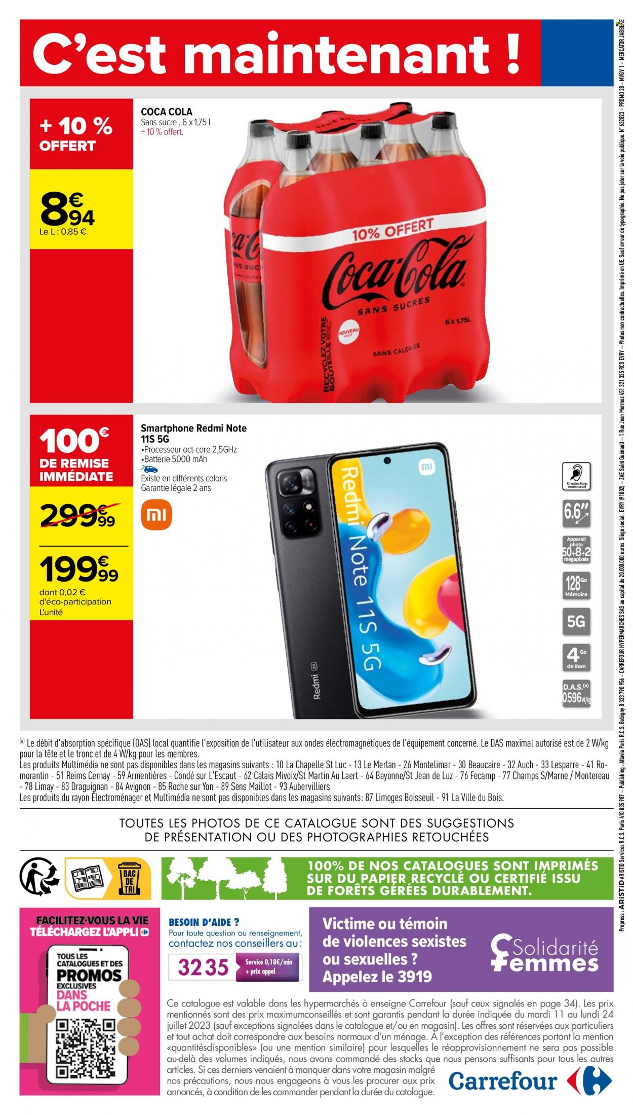 Catalogue Carrefour Hypermarchés - 11/07/2023 - 24/07/2023. Page 58