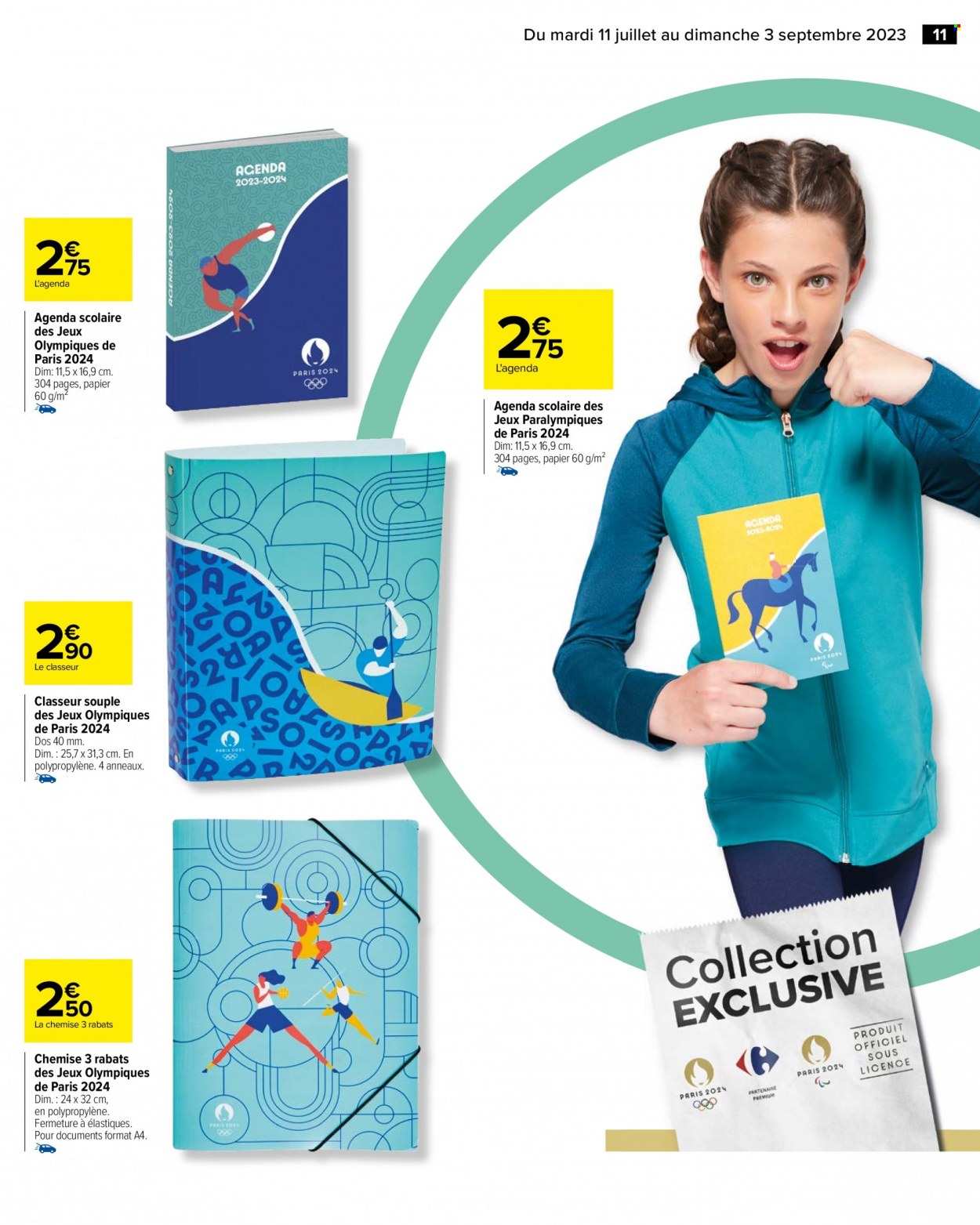 Catalogue Carrefour Hypermarchés - 11/07/2023 - 03/09/2023. Page 11