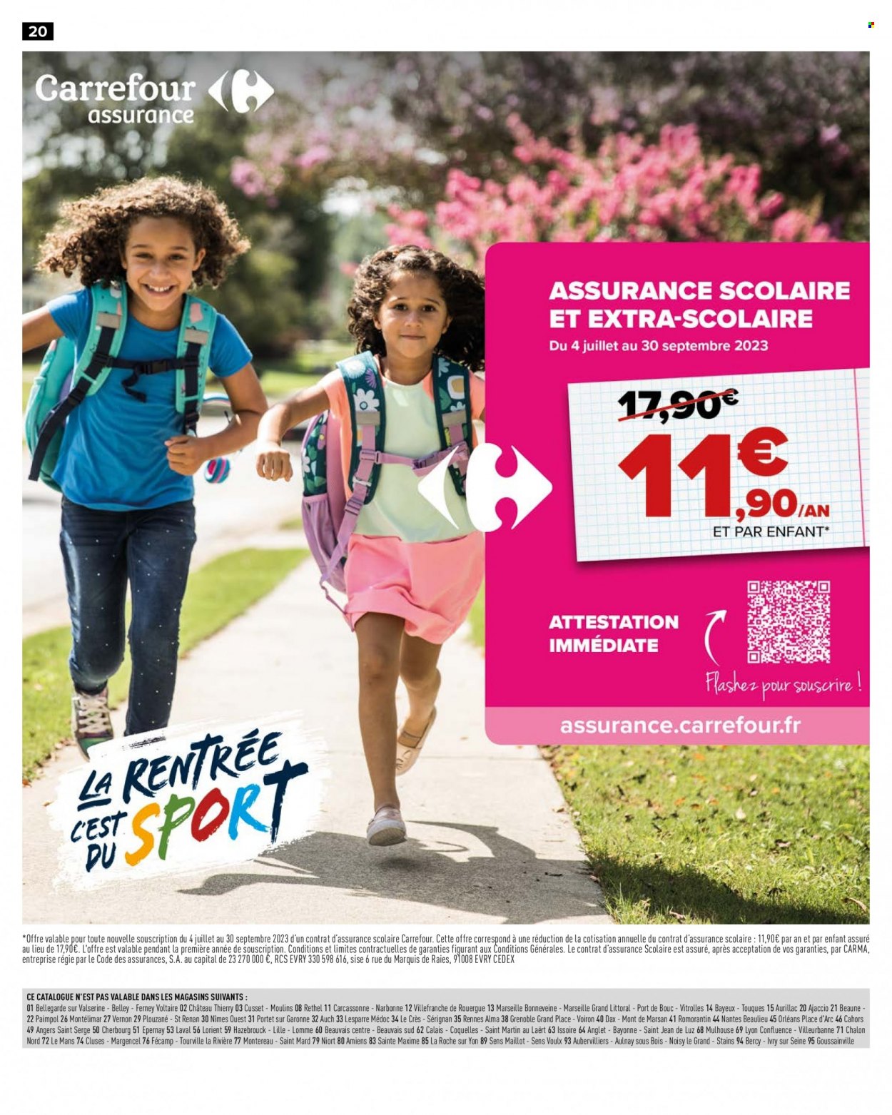 Catalogue Carrefour Hypermarchés - 11/07/2023 - 03/09/2023. Page 20