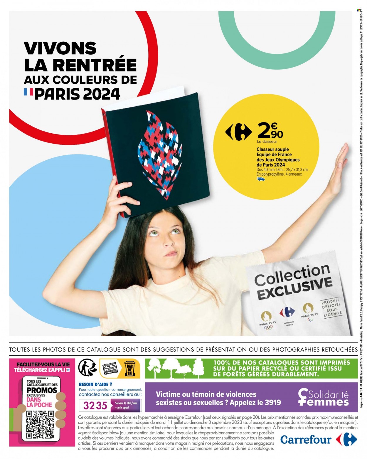 Catalogue Carrefour Hypermarchés - 11/07/2023 - 03/09/2023. Page 21
