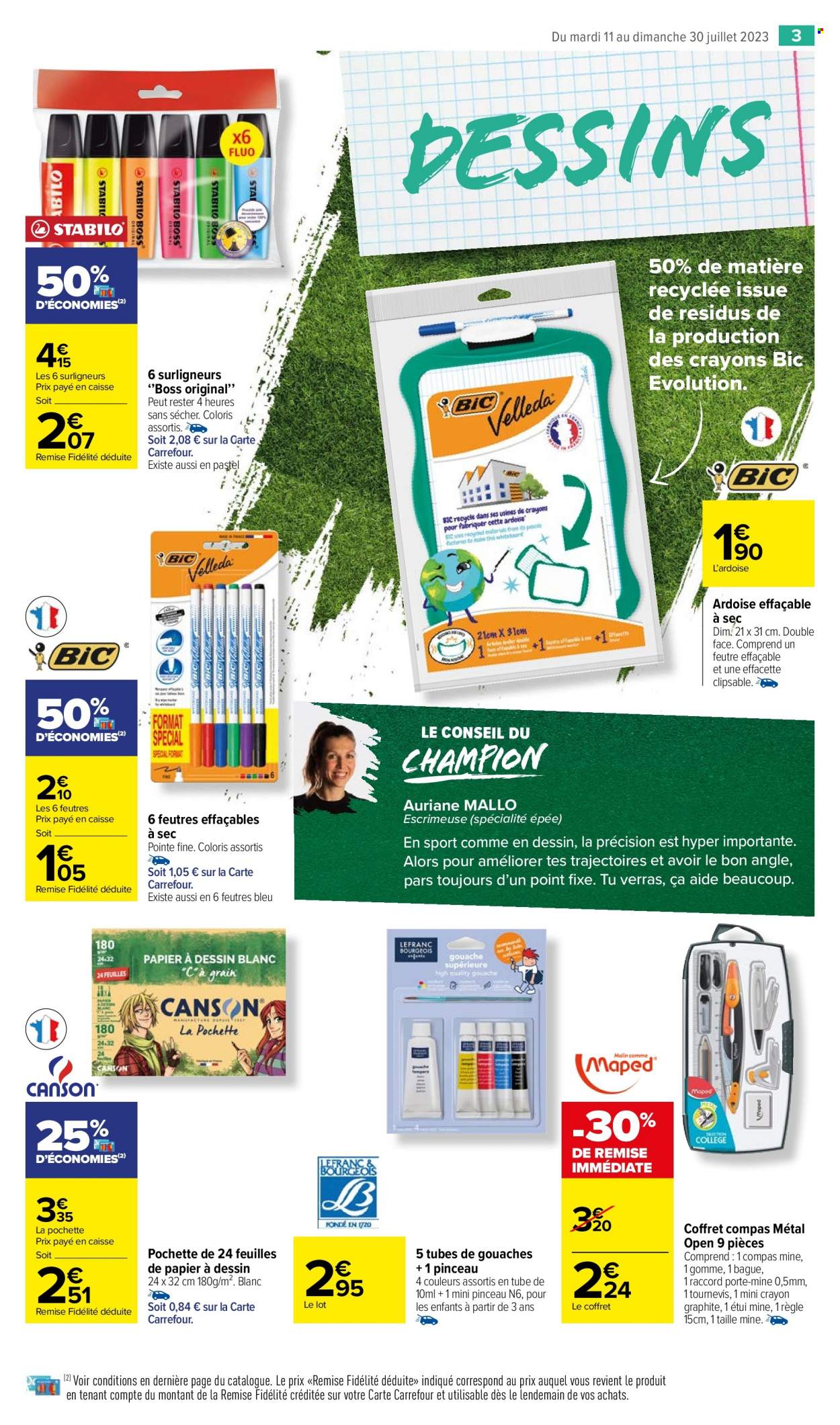 Catalogue Carrefour Market - 11/07/2023 - 30/07/2023. Page 3