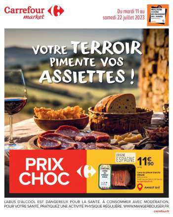 Catalogue Carrefour Market - 11/07/2023 - 22/07/2023.