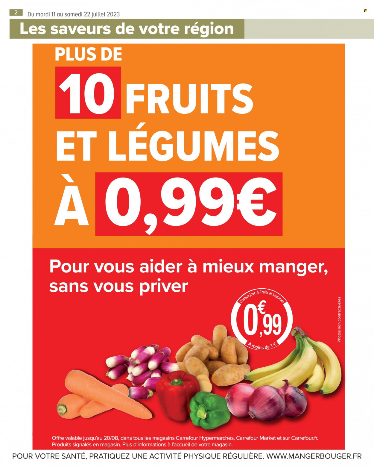 Catalogue Carrefour Market - 11/07/2023 - 22/07/2023. Page 2