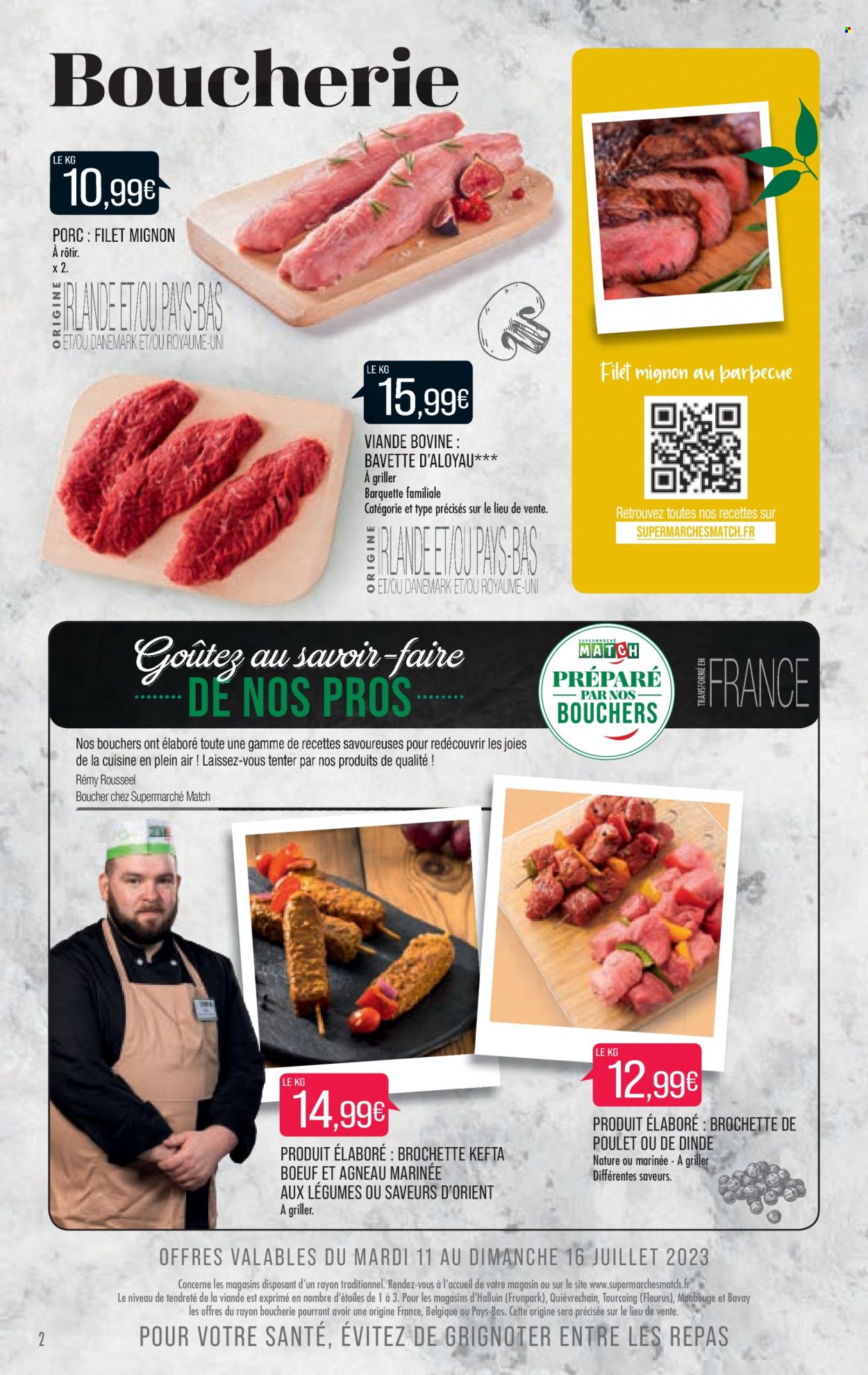 Catalogue Supermarché Match - 11/07/2023 - 16/07/2023. Page 2