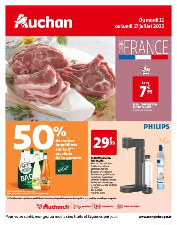 Catalogue Auchan - 11/07/2023 - 17/07/2023.