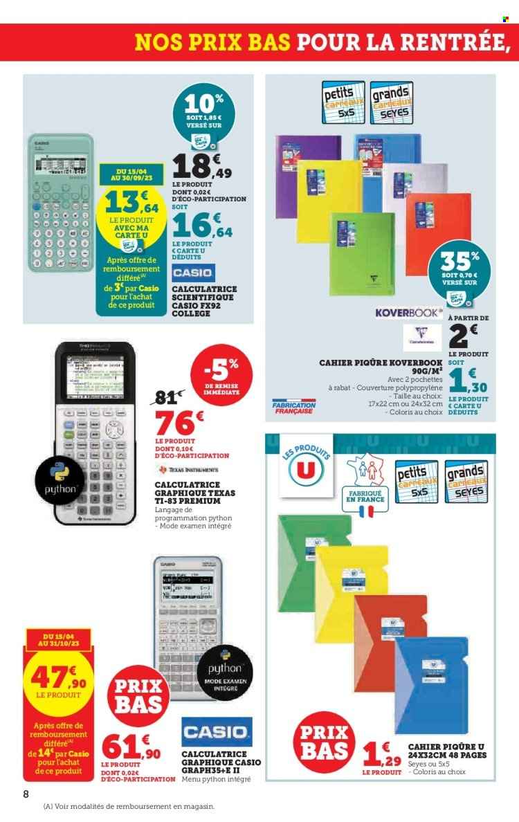Catalogue SUPER U - 11/07/2023 - 30/07/2023. Page 8