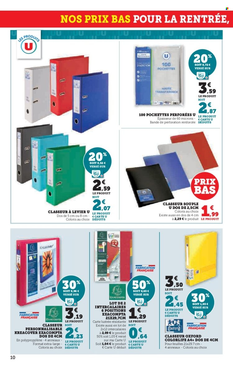 Catalogue SUPER U - 11/07/2023 - 30/07/2023. Page 10