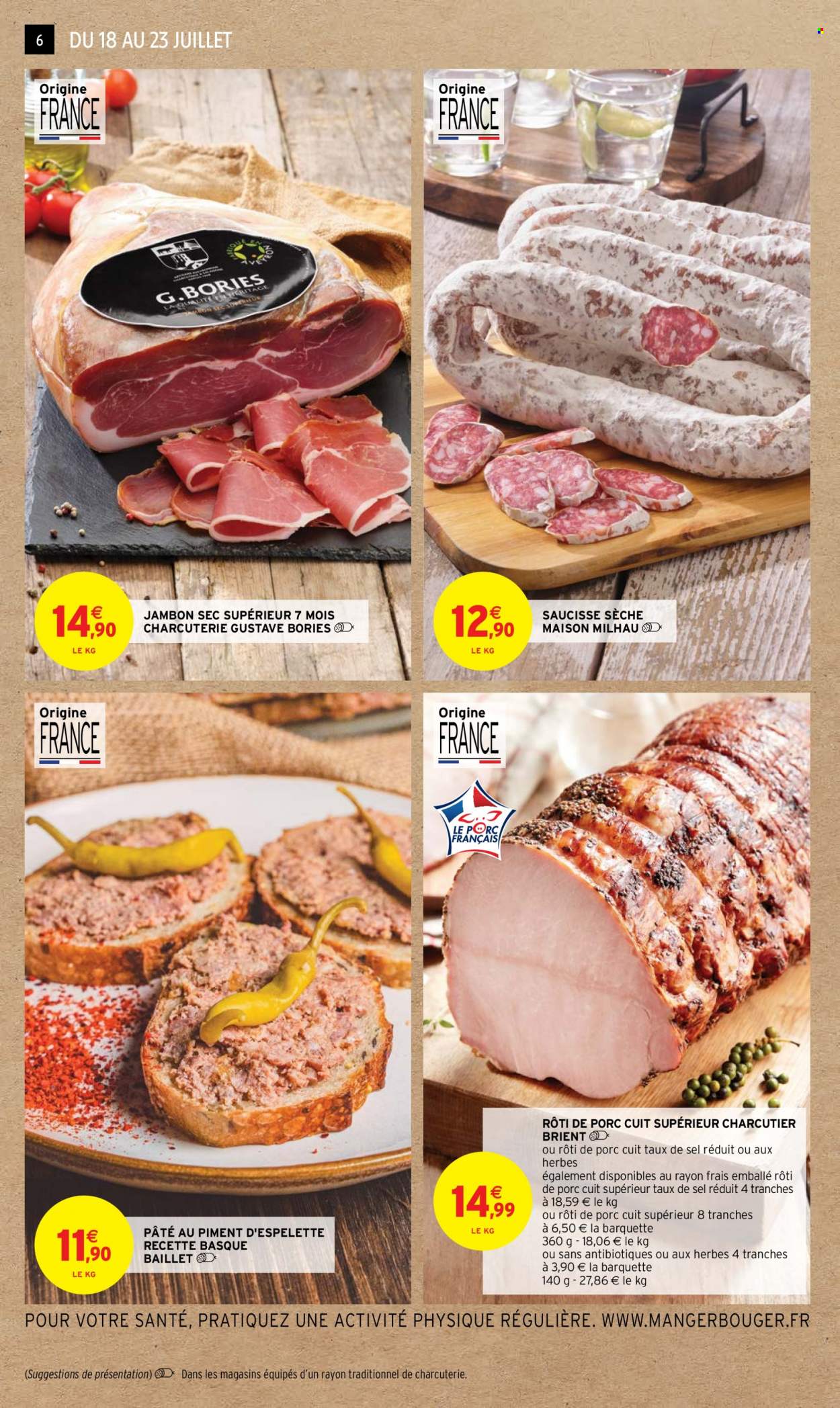 Catalogue Intermarché - 18/07/2023 - 23/07/2023. Page 6