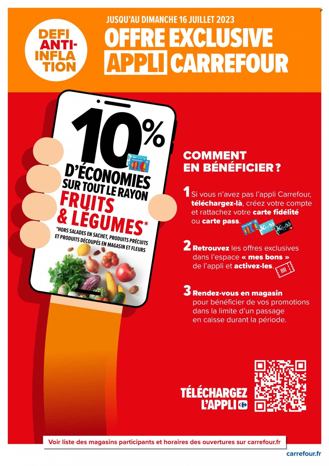Catalogue Carrefour Hypermarchés - 13/07/2023 - 14/07/2023. Page 3