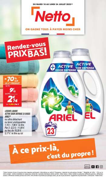 Catalogue Netto - 18/07/2023 - 24/07/2023.
