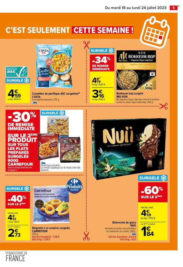 Catalogue Carrefour Hypermarchés - 18/07/2023 - 24/07/2023. Page 9