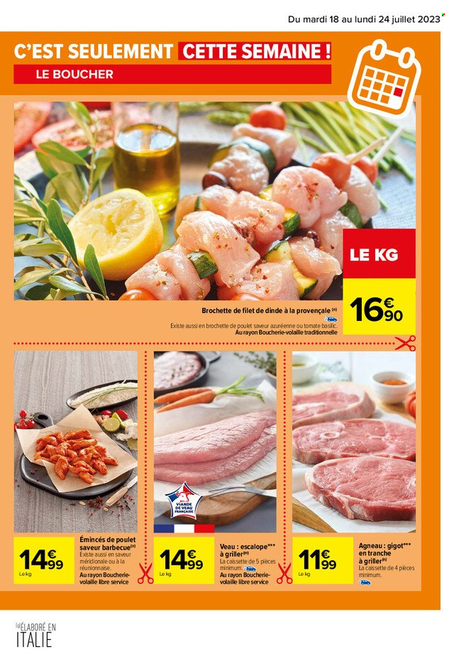 Catalogue Carrefour Hypermarchés - 18/07/2023 - 24/07/2023. Page 17