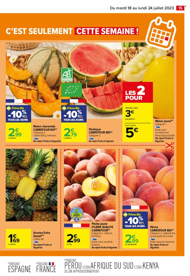 Catalogue Carrefour Hypermarchés - 18/07/2023 - 24/07/2023. Page 21